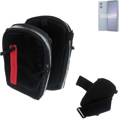 Für Sony Xperia 5 V Holster / Umhängetasche Extrataschen Outdoor Schutz Hülle