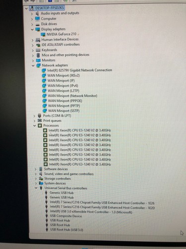 Processeur Intel DB75EN MB + Xeon E3-1240V2 (4C/8T) + 16 Go RAM + GPU - Testé/Garantie - Photo 13/15