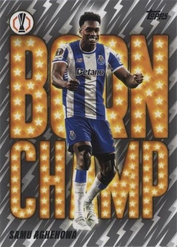 2025-26 Topps Uefa Club Competitions Samu Aghehowa #BC-10  - Born Champ