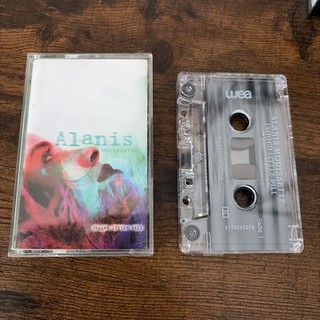 Alanis Morissette Jagged Little Pill Cassette Tape tested VGC