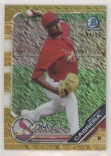 2019 Bowman Chrome Prospects Gold Shimmer Refractor 44/50 Genesis Cabrera sh7