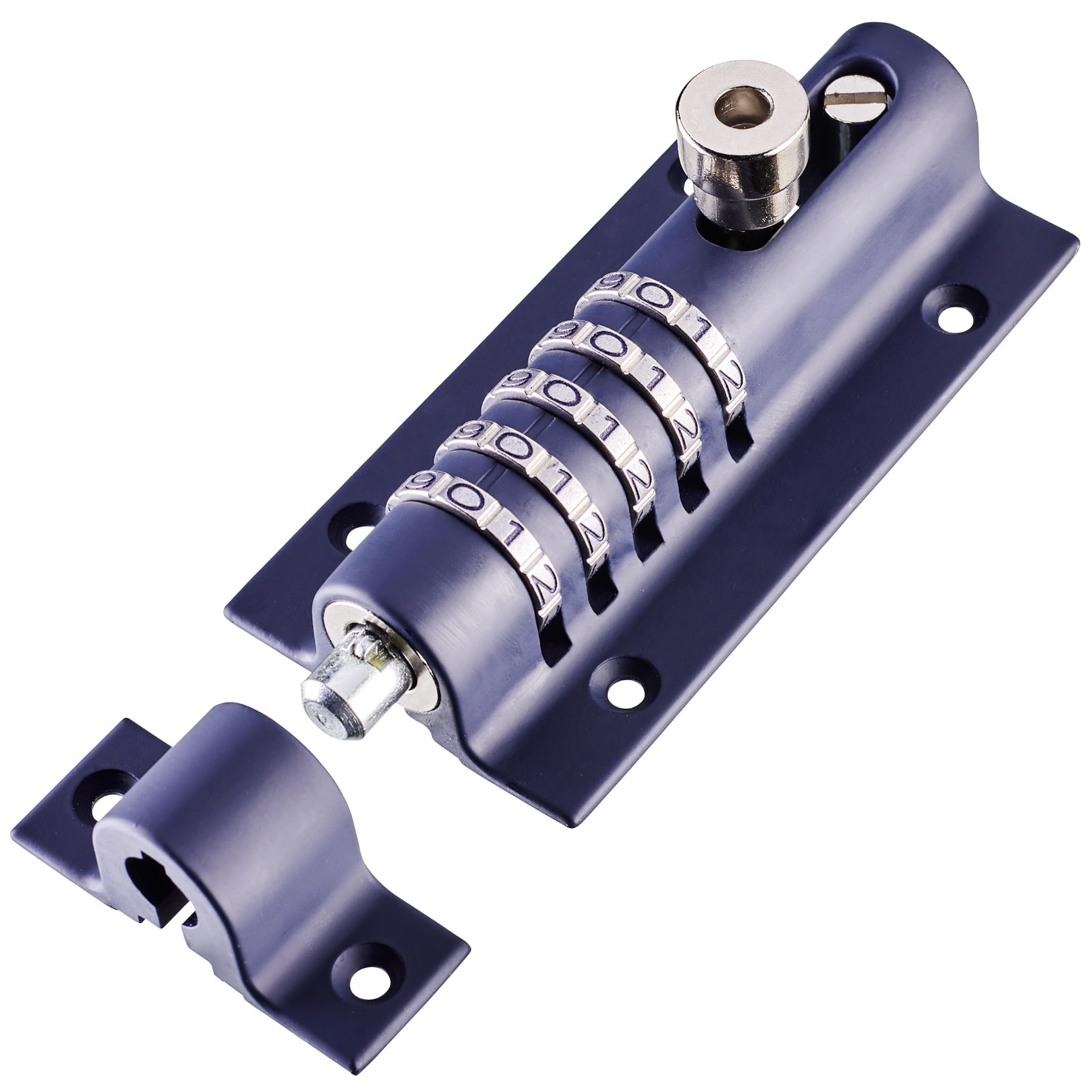 Serrure de porte Combi Bolt COMBI5 verrou à code mécanique pour placard et portail extérieur