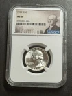 1964 P Washington Silver Quarter NGC MS66 Stunning Gem BU Coin (Slab1449)