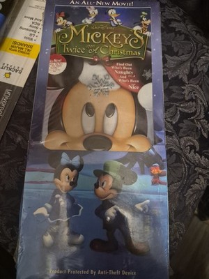 Disney Mickey's Twice Upon a Christmas VHS Widescreen NTSC G English 2004