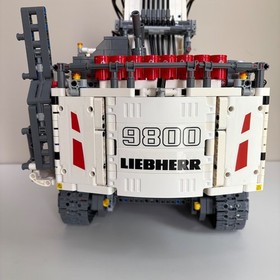 Lego Liebherr R 9800 Technic 42100 Crane Set Rc Instructions Light Kit no Box