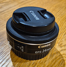 Canon EF-S 24mm f/2.8 STM Pancake Prime Lens AF/MF 52mm Filter