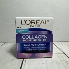 L’Oréal Paris Fragrance Free Collagen Moisture Filler Day/Night Cream-1.7oz