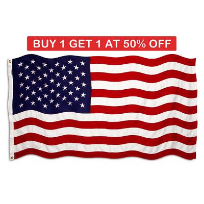 Große amerikanische Nationalflagge USA Unabhängigkeitstag Fußball WM Fanunterstützung