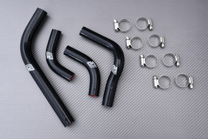 Kit tuyaux de radiateur noir en silicone haute performance pour moto CRF 250 X