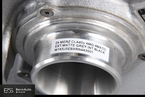 21-25 Mercedes CLA45s GLA45 AMG 2.0L AWD Engine Turbocharger Turbo OEM 8k miles - Picture 11 of 12
