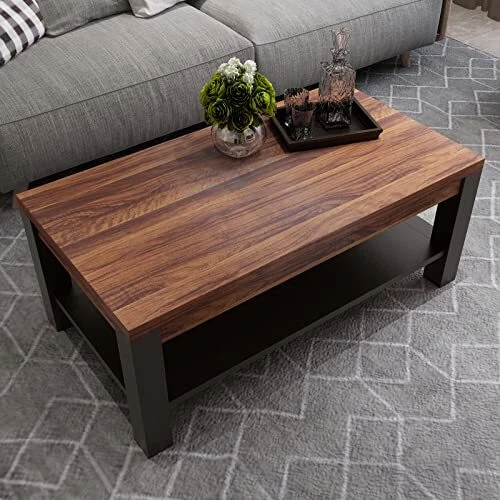 Decotalk Walnut Wood Contact Paper Wood Grain Contact Paper 17.7x120 Peel and St - Picture 4 of 7