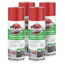 Kraken Bond Silicone Mold Release Spray 12.3 oz - 4 Pack