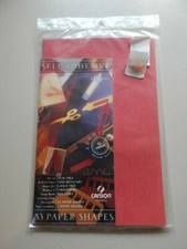 Scrapbooking, Canson, Self Adhesive, 33 paper school shapes, acid free