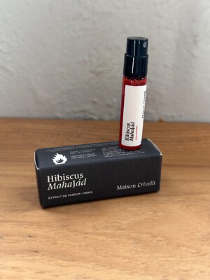 Maison Crivelli Hibiscus Mahajád Extrait de Parfum  Sample Spray .05 oz /1.5 ml