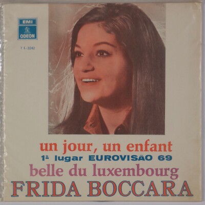 FRIDA BOCCARA: Un Jour, Un Enfant EMI ODEON  69 Brazil Chanson 7''