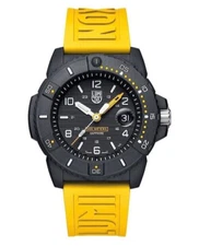 Luminox Navy Seal XS.3601.GF 44 mm Carbonox Yellow Rubber Quartz Men's Watch