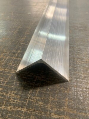 2-Pack Aluminum Angle 6061 | 2"x2"x1/5" | 12" Length T6511 Mill Stock | 1/8" Thick For DIY Projects