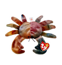 TY Beanie Baby  Claude  4083 Tag Errors 1996 Retired TieDie No 2 Are Same