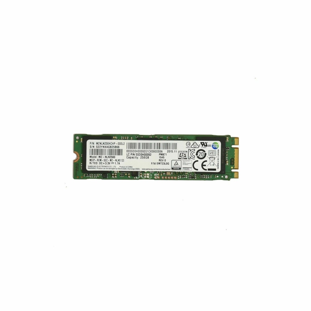 Original OEM LENOVO SSD 256GB Miix 700-12ISK YOGA 3 5SD0H00092 | eBay