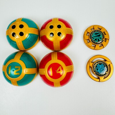 Power Rangers NINJA STORM Hurricaneger Karakuri Ball set 02 03 BOX