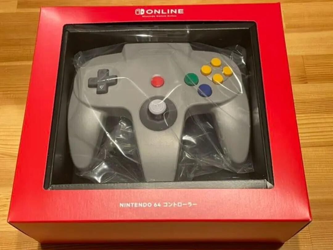 Nintendo N64 Wireless Controller for Switch Online Games IN HAND BRAND NEW!  45496883140