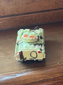 Micro Machines M2A2 Bradley Tank Tan Brown Green Camo Military Galoob