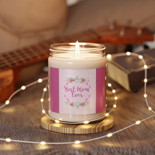 Best Mom Ever Scented Candle, Relaxation Gift, Mother's Day, Home Décor,