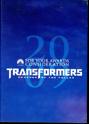 TRANFORMERS REVENGE OF THE FALLEN - FYC DVD FOR YOUR CONSIDERATION