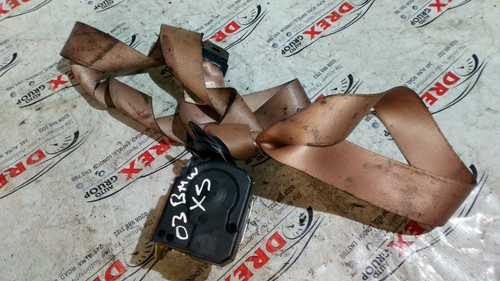 BMW X5 E53 2002 SICHERHEITSGURT HINTEN RECHTS FAHRERSEITE ABSEITS 33000342E