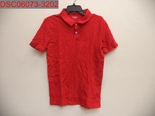 Old Navy Boys Red Tape School Uniform Pique Polo Shirt, XXL 18 167181711092