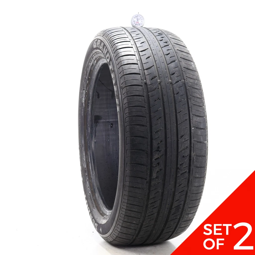 Set of (2) Used 275/50R21 Dunlop Grandtrek PT3A 113V - 6-6.5/32