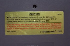 SHADOWGATE NES Nintendo VIDEO GAME Cart Cartridge 1989 ORIGINAL 3 Screw Back
