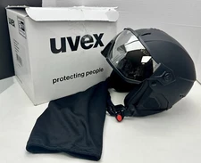 Uvex Instinct Visor Black Mat Adjustable Ski & Snowboard Helmet Size 56-58cm