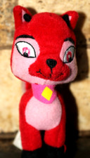 Neopets Red Ixi Stuffed Plush Goat, 2004 McDonalds
