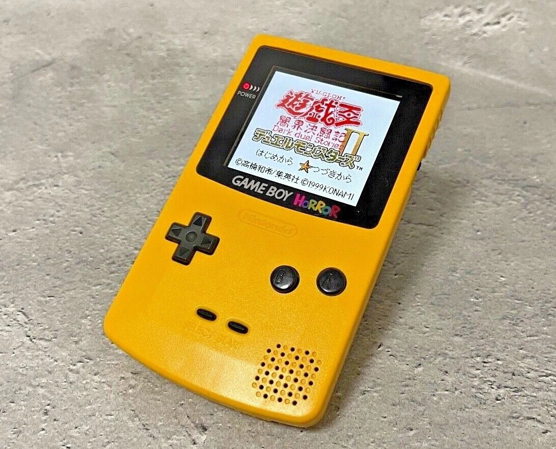 Nintendo Game Boy Color NTSC-J Yellow Video Game Consoles for sale