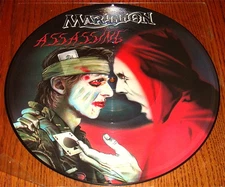 MARILLION ASSASSING PICTURE DISC LP 1984