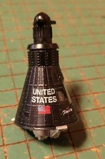 VINTAGE 1998 MATTEL DIECAST MODEL MERCURY FRIENDSHIP JOHN GLENN SPACE CAPSULE