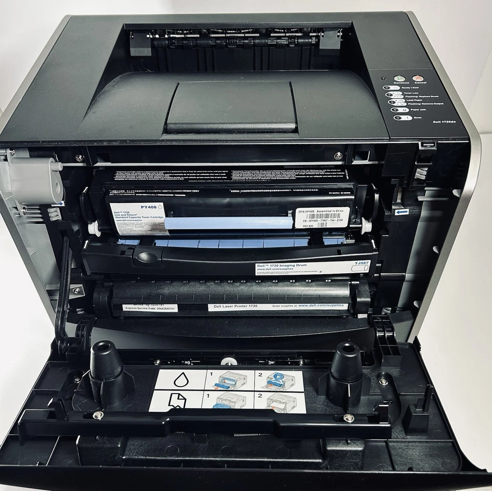 Impresora láser monocromática Dell 1720dn PROBADA CON TÓNER Foto 3 de 4