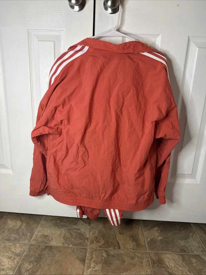 Traje de chándal para mujer Adidas salmón/coral TALLA S - Conjunto de chaqueta y pantalones a juego Foto 2 de 4