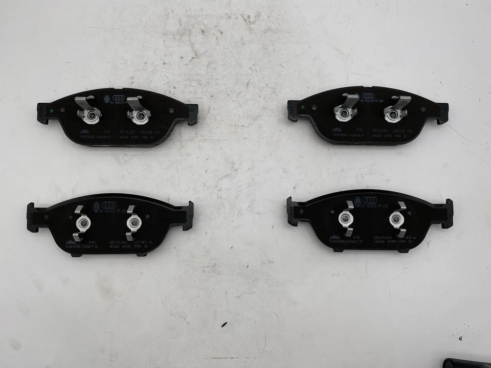 NEW! 2014-2018 Audi A6 S6 A7 S7 RS7 Front Brake Pad Set Genuine 4G0 698 151 R - Image 3 of 4
