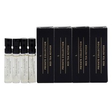 CLIVE CHRISTIAN RED TEA VETIVER EDP 2.0ml .06fl oz x 4 COLOGNE SPRAY SAMPLES