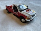 Vintage Coca-Cola 1999 Ford F-350 Super Duty Pickup Truck Advertising, Red/White