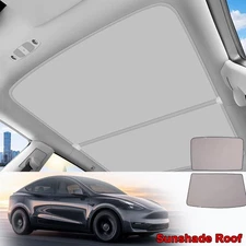 2PCS Glass Roof Sunshade Windows Covers For Tesla Model 3 2021-2023