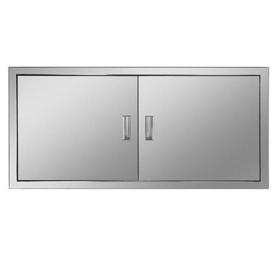 Stainless Steel Kitchen Door Access Door  42W x 21H inch Double Outdoor