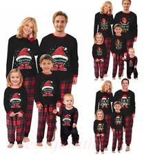 Produktbild von SKZZVI Pyjama Für Damen, Herren, Kinder Und Babys, Weihnachts
