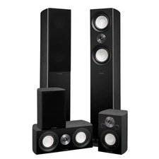Fluance Reference Surround Sound Home Theater 5.0 Channel Speaker System