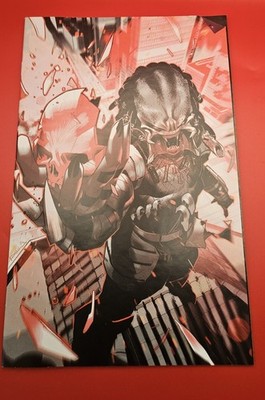  Predator: Black, White & Blood #1 1:100 Virgin Simone Di Meo NM   