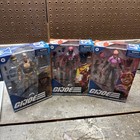 Hasbro GI Joe Classified Series Bundle; #48 Zarana #49 Dusty #50 Crimson Guard