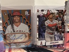 2024 Topps Big League - Opening Act Autographs Jordyn Adams & Rookie Card #15