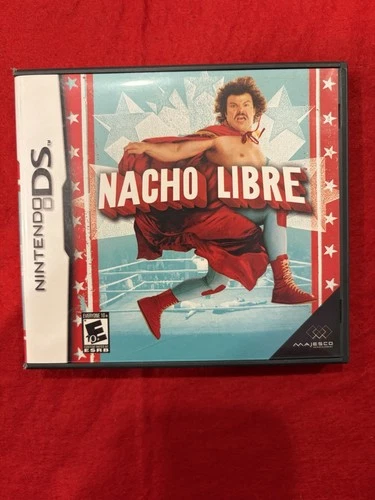 Nacho Libre Nintendo DS 2006 Complete In Box Tested Working